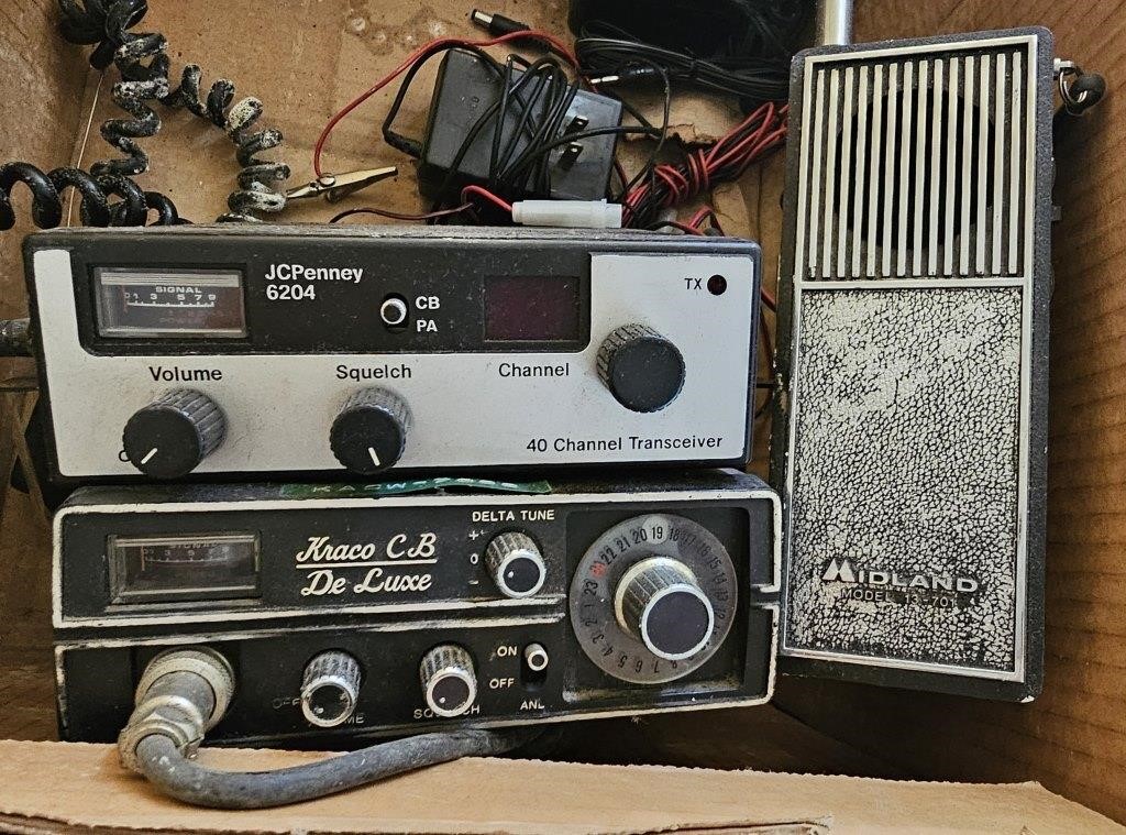 Kraco & JCPenny CB Radios +