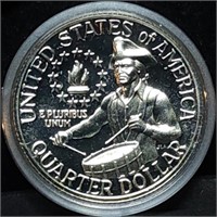 1976 Bicentennial Proof Silver Drummer Boy Quarter
