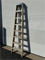 1 Fiberglass A Ladder 8' , Paper Mask-Mate Paper