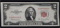 1953 $2 Red Seal United States Note High Grade
