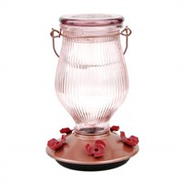 Perky-Pet 9104-2 Rose Gold Top-Fill Glass Hummingb