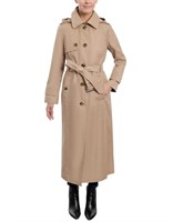 London Fog Women's Single Breasted Long Trench