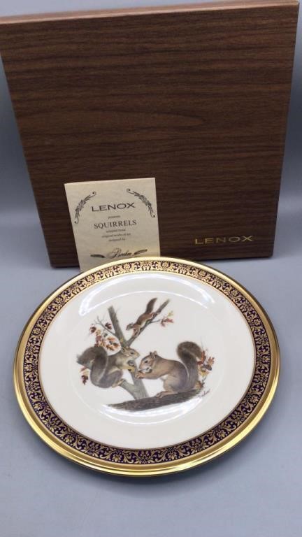 Lenox presents Squirrels by Boehm.