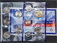2002 Philadelphia 10-Coin Mint Set in Envelope