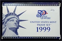 1999 US Mint Proof Set MIB