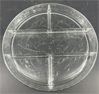 Sectional Glass Serving Dish