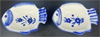 2 Blue Fish Dishes