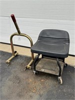 Pit Bull Motorcycle Stand & Creeper Chair