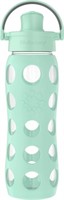 Lifefactory 22-Ounce Glass Water Bottle with Activ