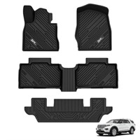 3W Ford Explorer Floor Mats Fit for 2020 2021