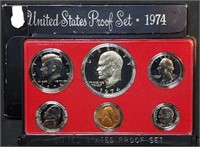 1974 US Mint Proof Set w/ Ike Dollar