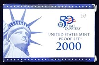 2000 US Mint Proof Set MIB