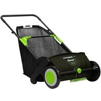 EARTHWISE LEAF AND GRASS PUSH LAWN SWEEPER