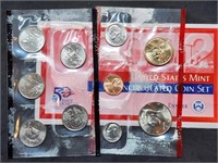 2002 Denver 10-Coin Mint Set in Envelope