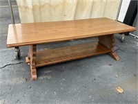 Ethan Allen Coffee Table 62"L