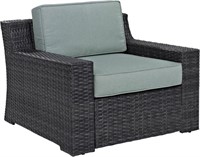 Crosley Furniture CO7155-BR Beaufort Outdoor Wicke