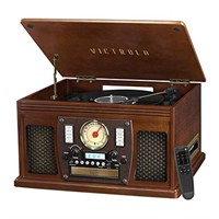 Victrola 8-in-1 Bluetooth Record Player & Multimed