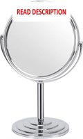 $18  7in Silver Makeup Mirror  1X/3X Magnification