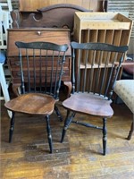 Pair of Hitchcock Farmhouse Side Chairs