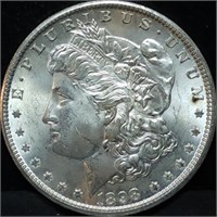 1898-O Morgan Silver Dollar Gem BU