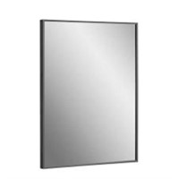mirror 24" x 32" rectangular in matte black