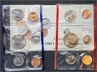 1988 US Double Mint Set in Envelope