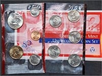 2002 Denver 10-Coin Mint Set in Envelope