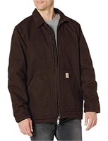 Carhartt mens Loose Fit Washed Duck Sherpa-lined