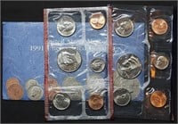1991 US Double Mint Set in Envelope
