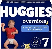 Overnight Diapers Size 7 (41+ lbs), 32 Ct,