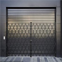 VEVOR Double Folding Security Gate, 5.1' H x