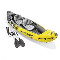 Intex Explorer K2 Inflatable Kayak Set with