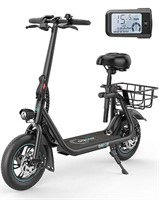 Gyroor Electric Scooter with Seat, 450W Powerful