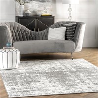 nuLOOM Deedra Modern Abstract Area Rug - 6 Square