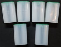 6 Silver Eagles Tubes, Empty
