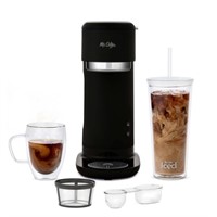 Mr. Coffee Iced and Hot Coffee Maker, Single