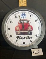 Volkswagen Beetle Clock