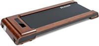 Under Desk Treadmill, Wood Walking Pad with Remote