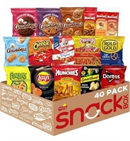 40Pcs Frito-Lay Ultimate Snack Care Package,