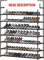$23  8 Tier Shoe Rack  Large Shelf  Fabric Stand