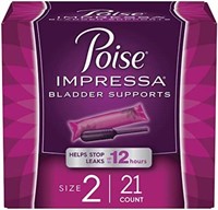 Poise Impressa Incontinence Bladder Supports for B