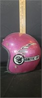 Vintage motorcycle helmet