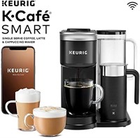 Keurig K-Cafe SMART Single Serve K-Cup Pod Coffee,