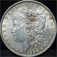 1896 Morgan Silver Dollar Nice