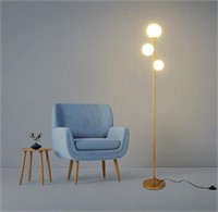 3 Globe Mid Century Modern Floor Lamp for Living