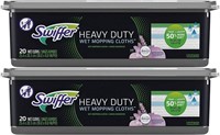 2Pack Swiffer Heavy Duty Lavender Wet Mop Pads