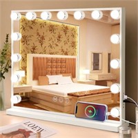 Fenair Vanity Mirror with Lights and Bluetooth