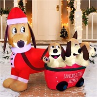 Joiedomi 5 FT Long Christmas Puppy Inflatable