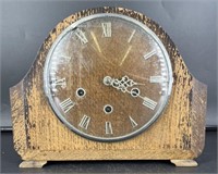 Smiths English Mantle Clock With Key