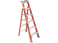 Louisville Ladder 6-Foot Fiberglass Step Ladder,